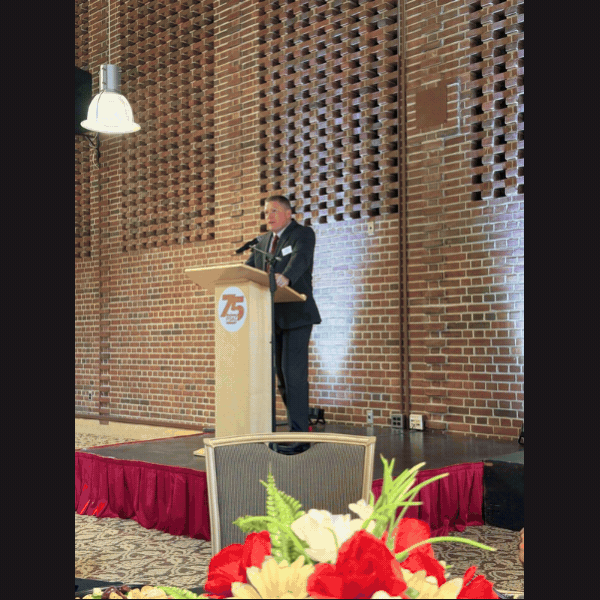 slide show of the Edinboro President speaking and shots of the campus.