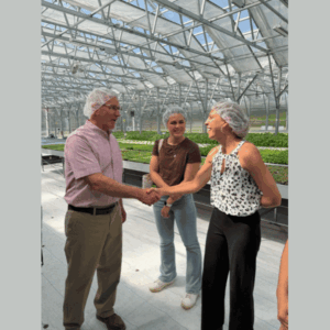 Slideshow of images of Secretary Redding touring Grow Erie