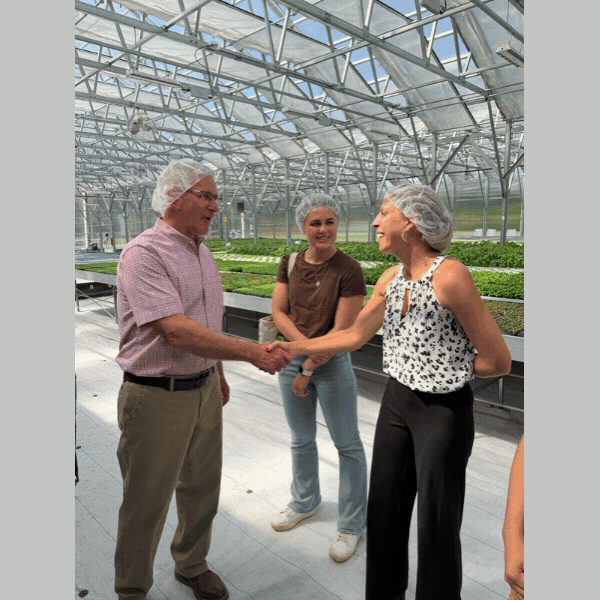 Slideshow of images of Secretary Redding touring Grow Erie