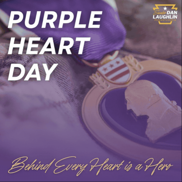Slideshow of images of Purple Heart recipients and the award