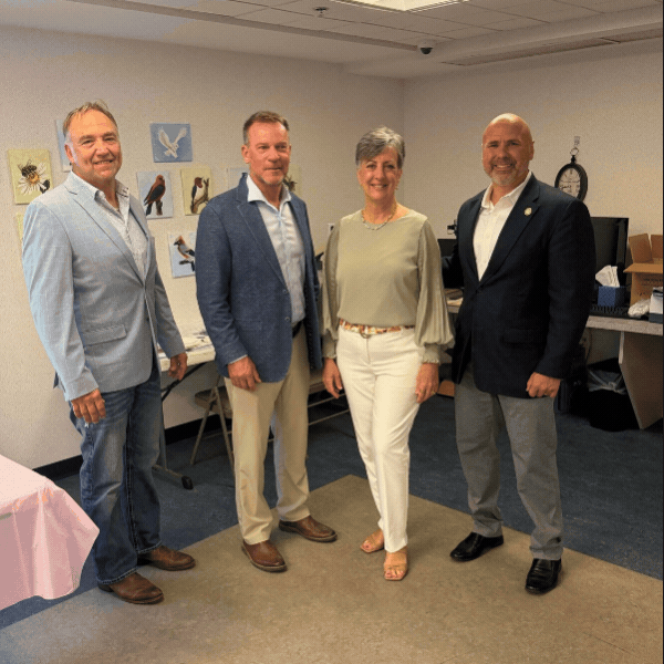 Slideshow of photos of Sen. Laughlin at event