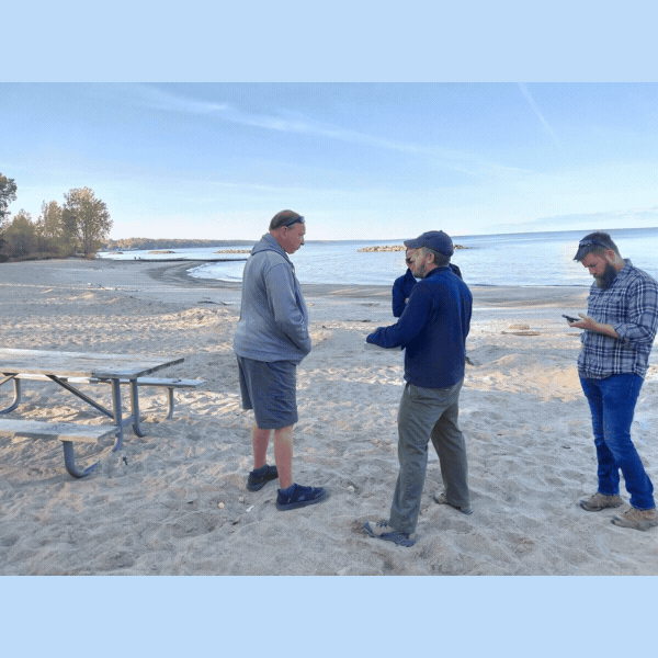 Slideshow of photos of Presque Isle beaches from the fall beach walk.