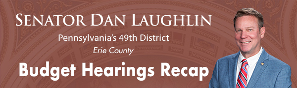 Senator Dan Laughlin E-Newsletter